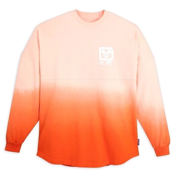 Disney Pink and Orange Ombre Spirit jersey Sweatshirt - Picture 4 of 8